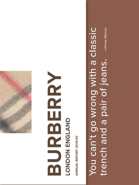 burberry sustainability report